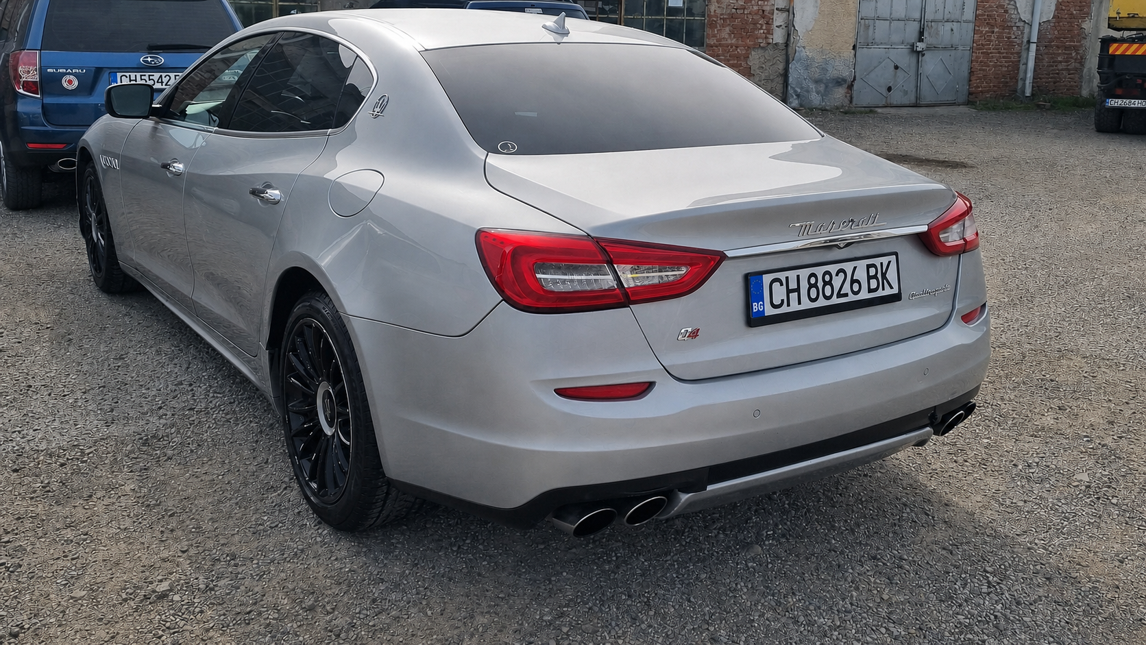 Maserati Quattroporte 2014 след ремонта